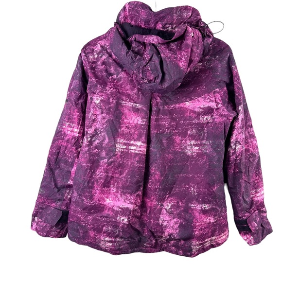 Columbia Tie Dye Print Titanium Snowboard Jacket Coat - Picture 2 of 15